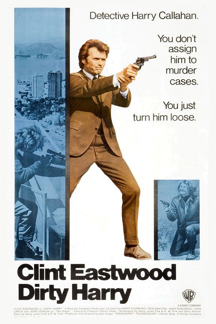 Dirty Harry Action Thriller Movie Cinema Jigsaw Puzzle