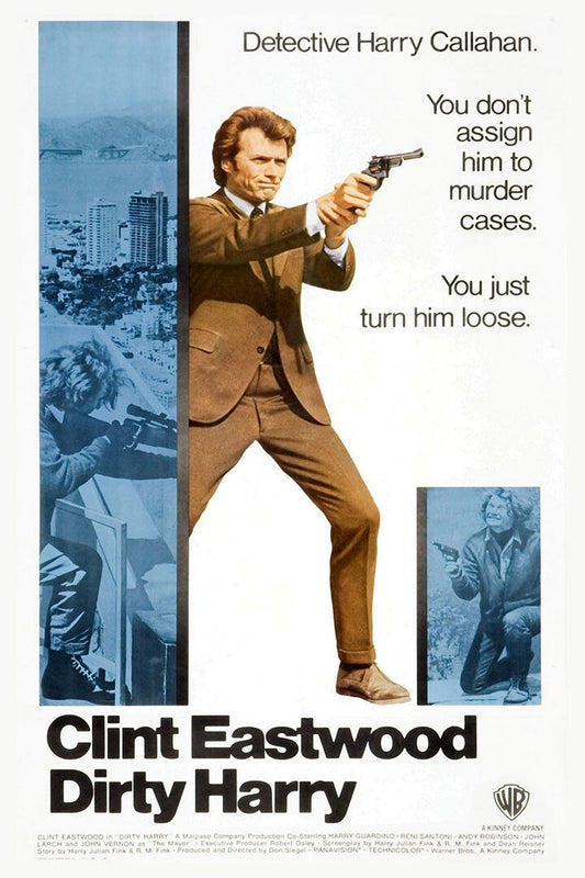 Dirty Harry Action Thriller Movie Cinema Jigsaw Puzzle