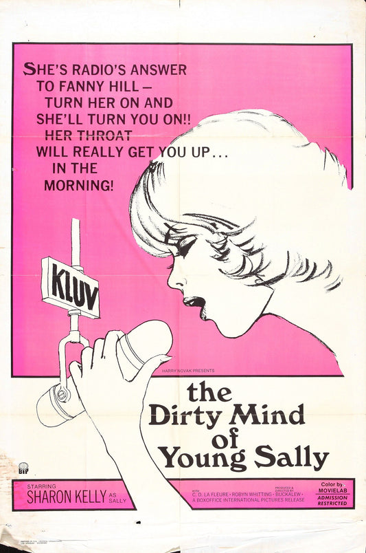 Dirty Mind Of Young Sally 01 Movie Magnet