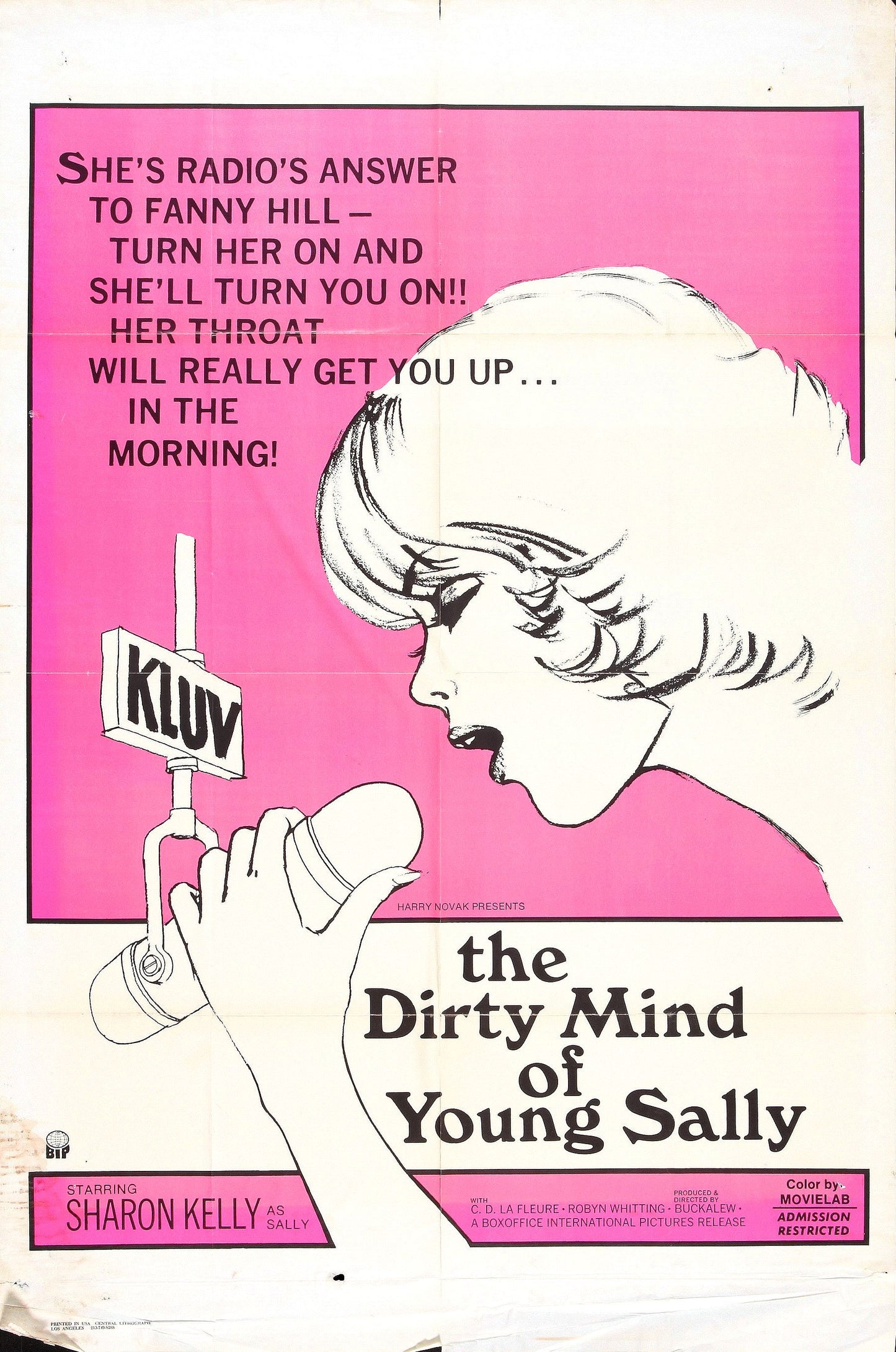 Dirty Mind Of Young Sally 01 Movie Keychain