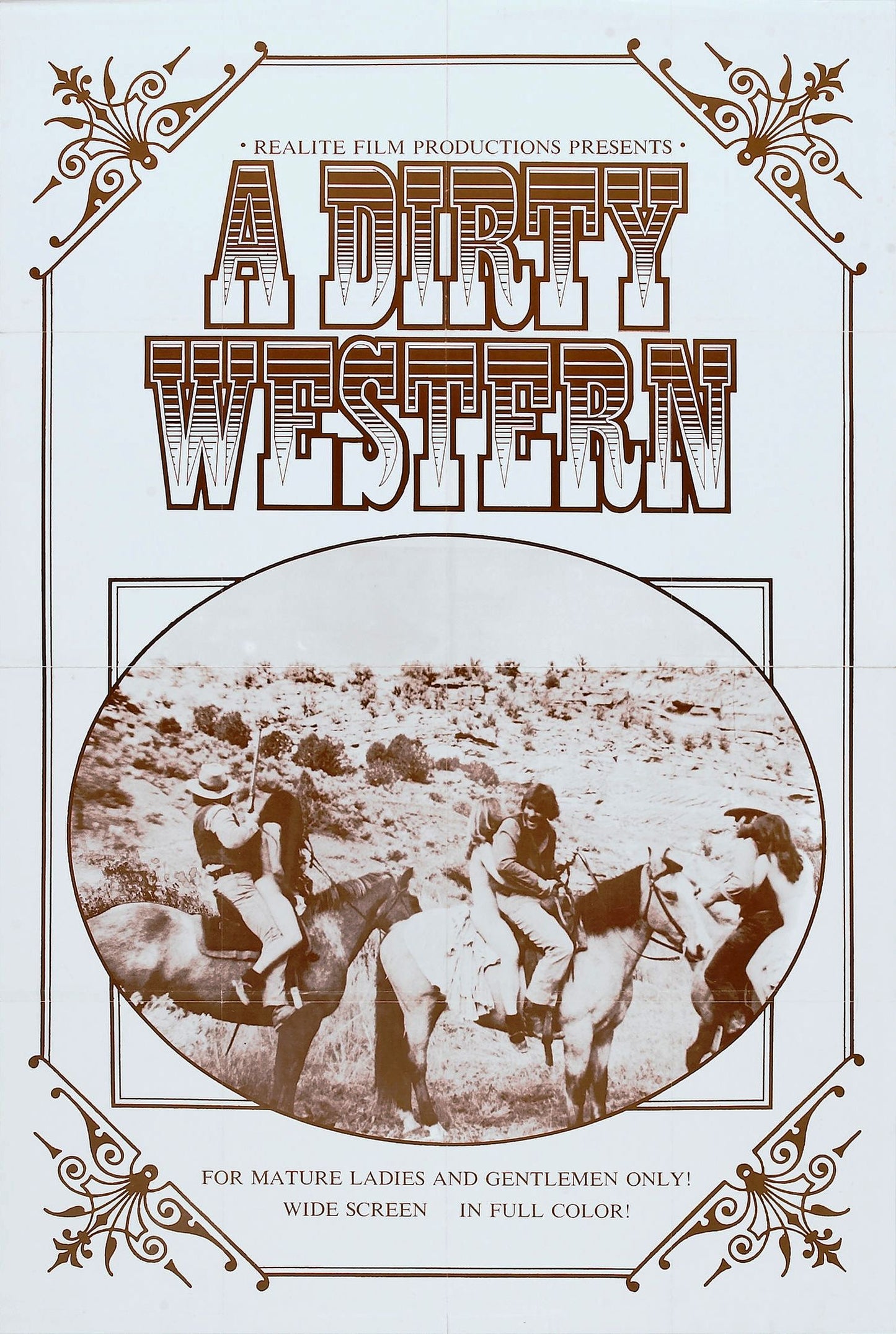 Dirty Western 01 Movie Keychain