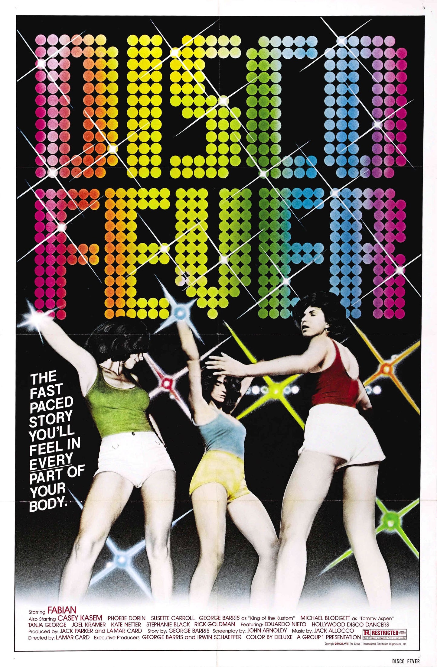 Disco Fever 01 Movie Magnet
