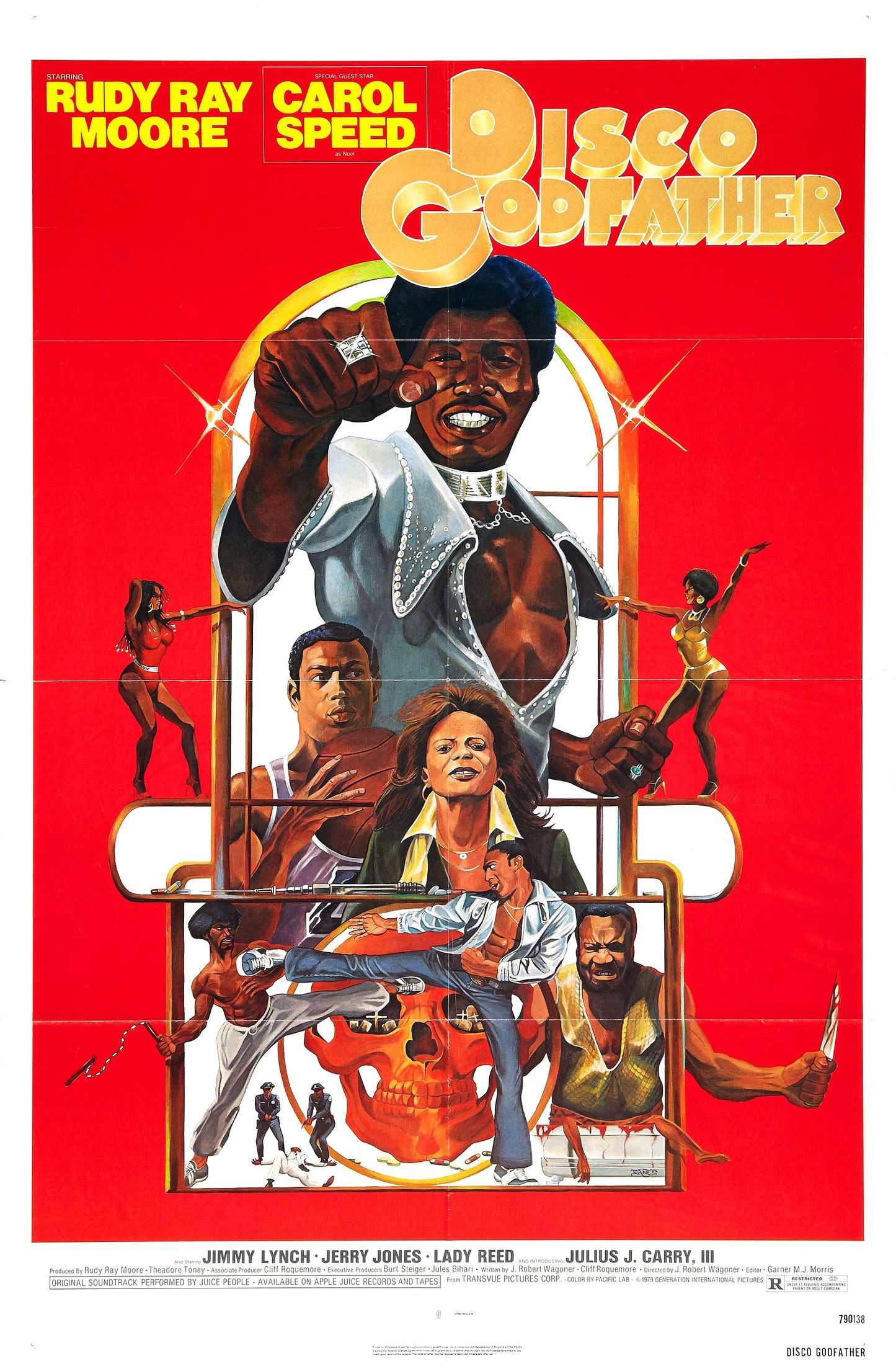 Disco Godfather 01 Movie Magnet