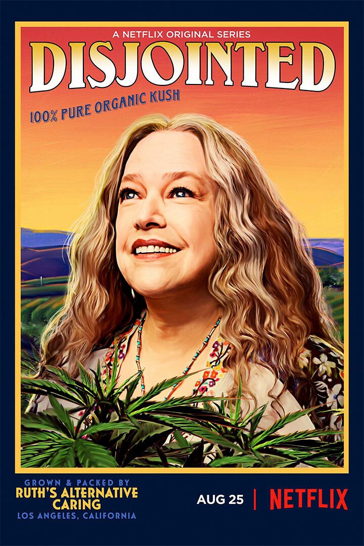 Disjointed Hot Tv Series Movie Comedy Painting Jigsaw Puzzle