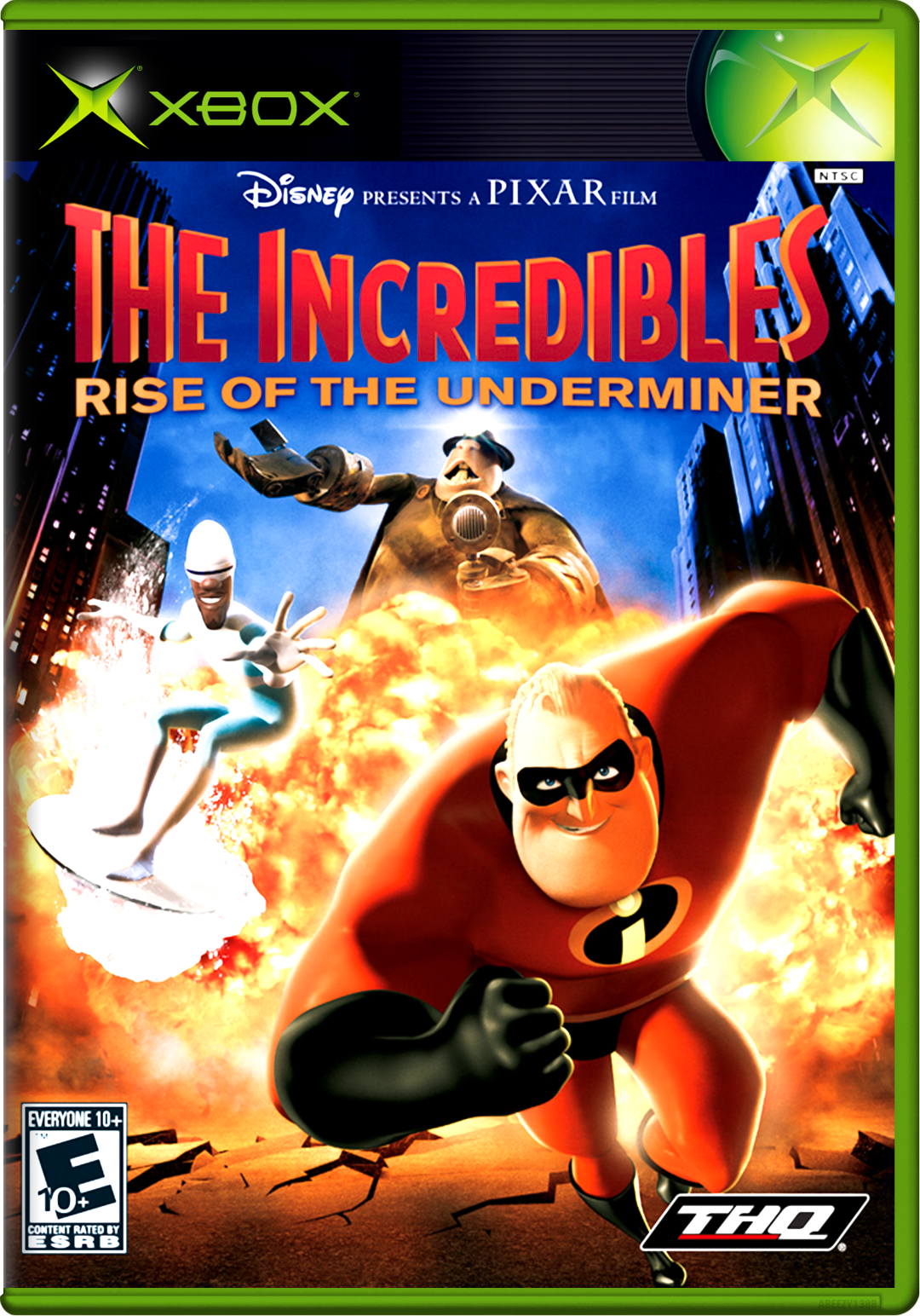 Disney Pixar The Incredibles Rise Of The Underminer Xbox Print Poster
