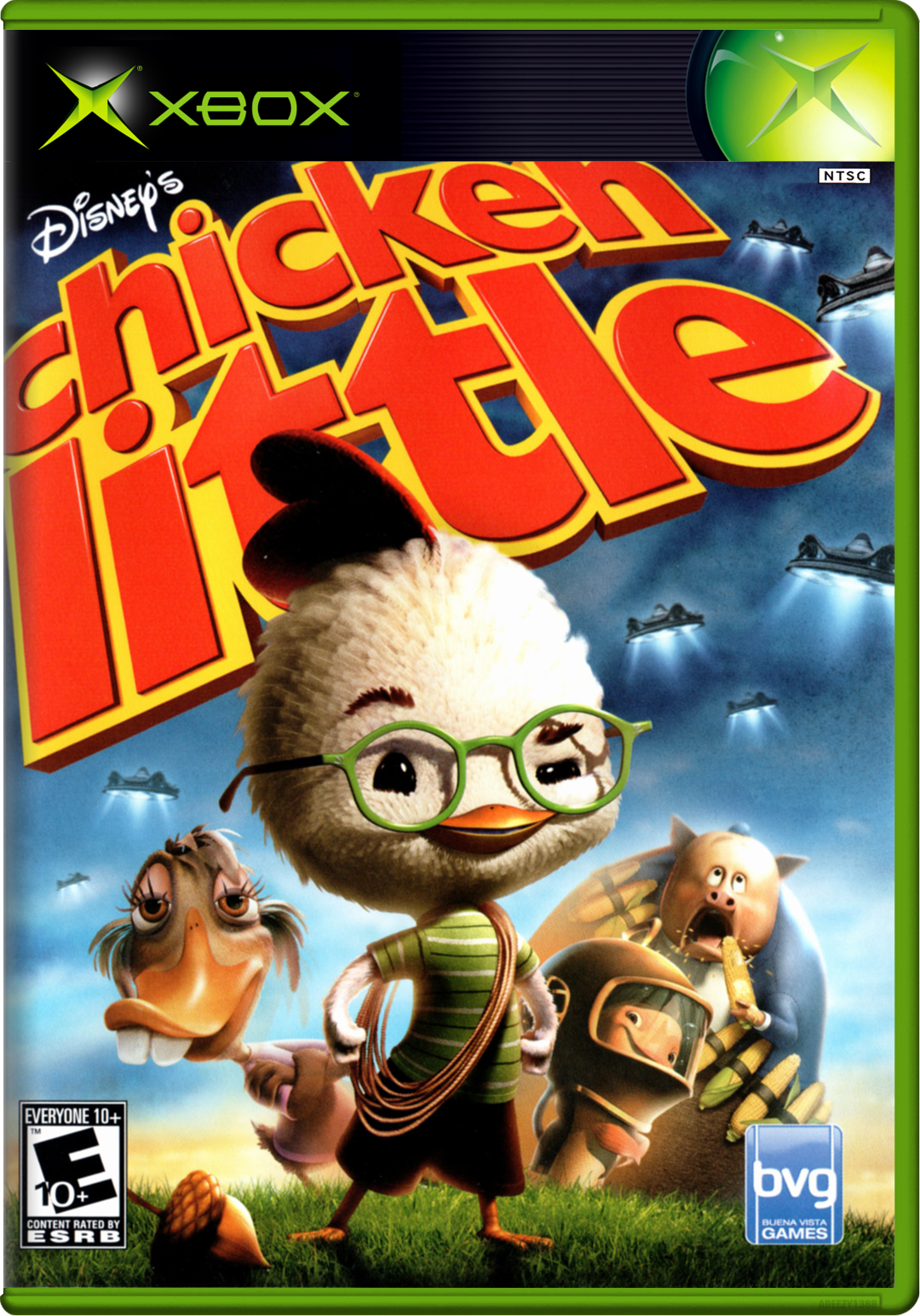Disney'S Chicken Little (Usa, Europe) Xbox Print Poster