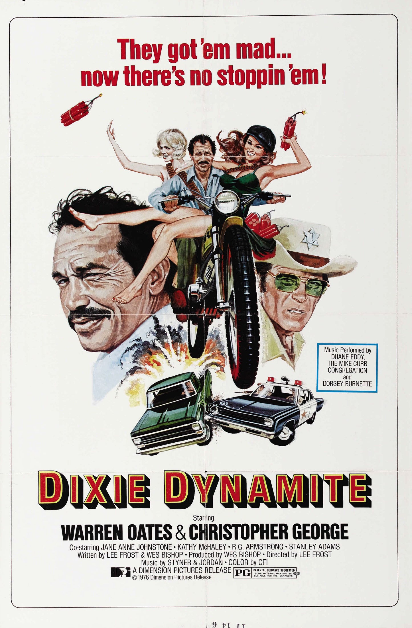 Dixie Dynamite 01 Movie Magnet