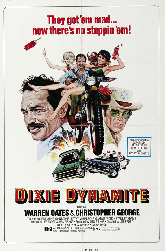 Dixie Dynamite 01 Movie Magnet
