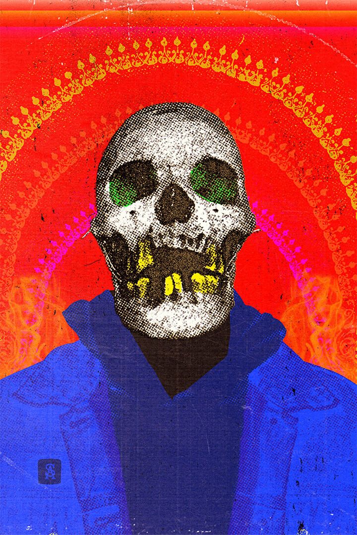 Dj Muggs Album Winter Cover Print Painting Jigsaw Puzzle
