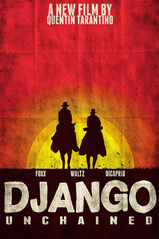 Django Unchained Vintage Action Movie Jigsaw Puzzle