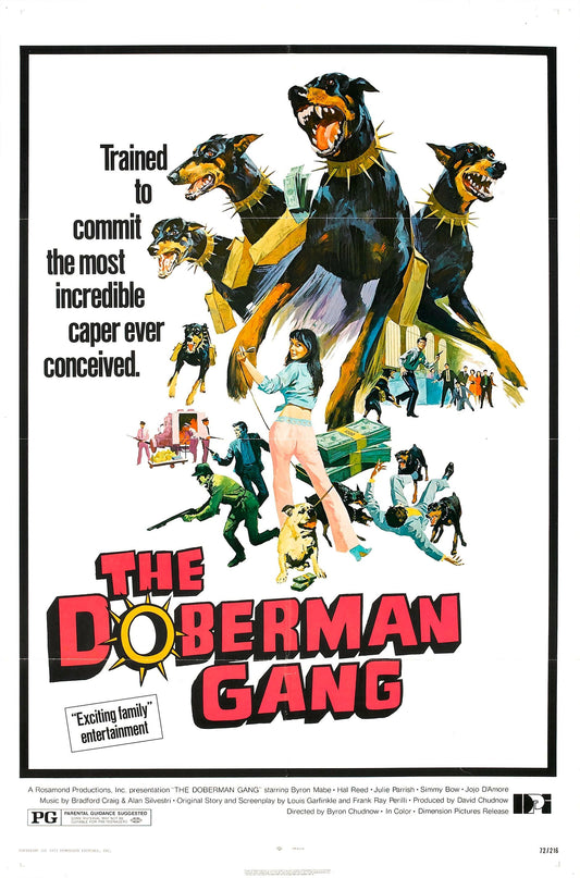 Doberman Gang 01 Movie Magnet