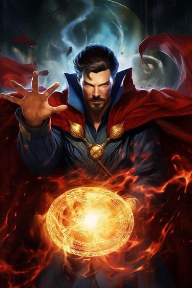 Doctor Strange Magic Conjuration Jigsaw Puzzle