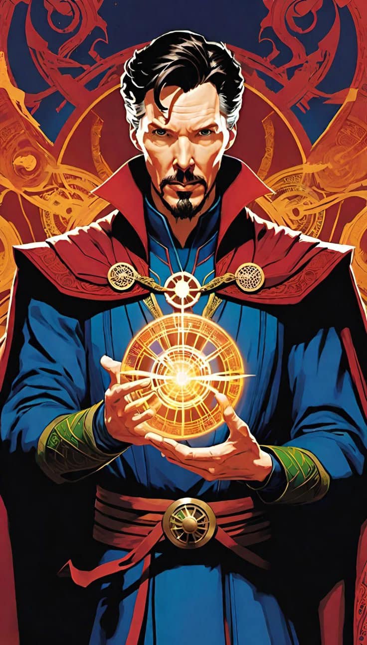 Doctor Strange Magic Portal Jigsaw Puzzle