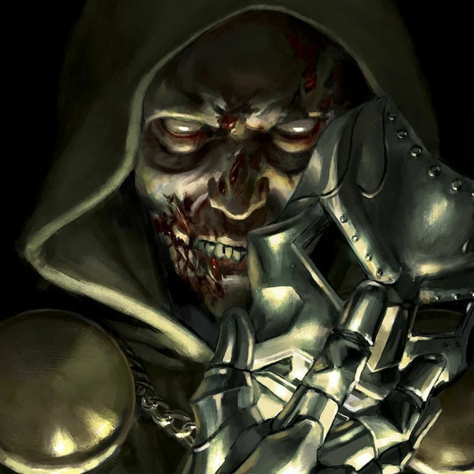 Doctor Doom Zombie Hood 7241 Print Poster