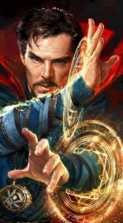 Doctor Strange Magic Spell 923 Print Poster
