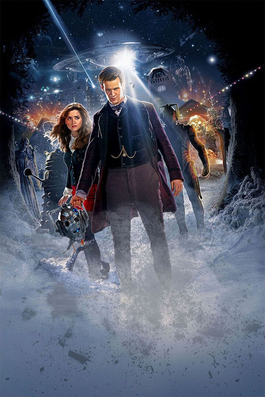 Doctor Who Movie Space Excitemen Drama Print Jigsaw Puzzle