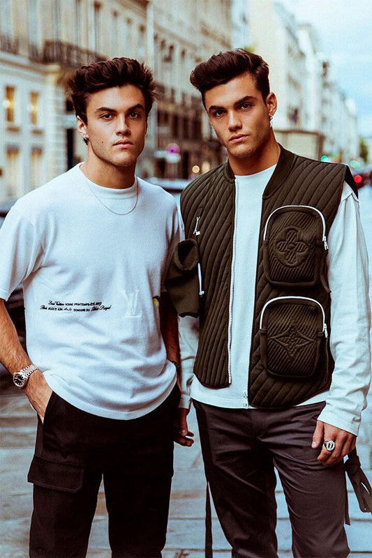Dolan Twins Celebrity Comedians Painting Print Jigsaw Puzzle