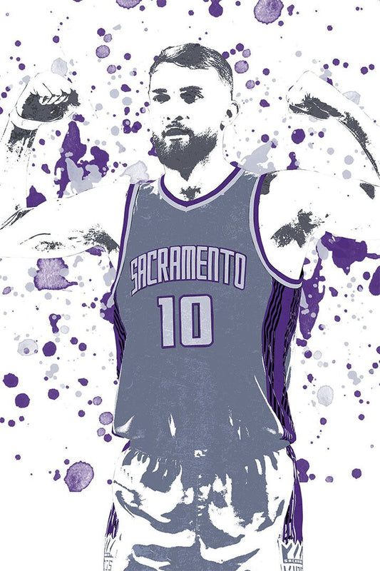 Domantas Sabonis Sacramento Kings Basketball Star Player Jigsaw Puzzle