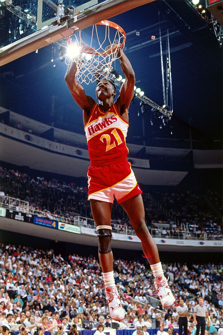Dominique Wilkins Atlanta Basketball Player Jigsaw Puzzle