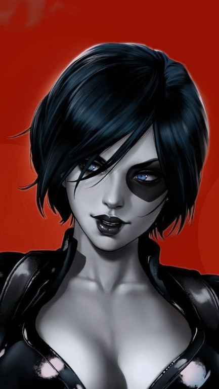 Domino Red Background 4735 Print Poster