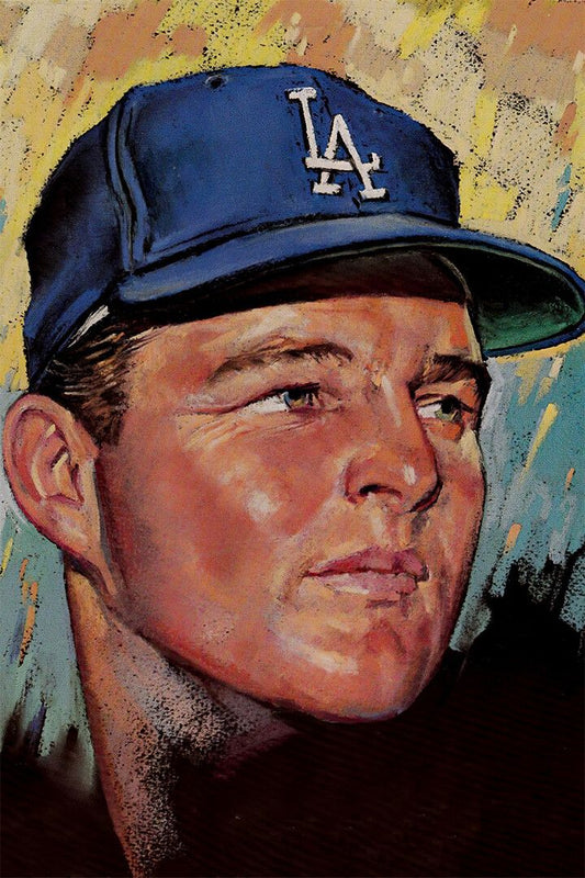 Don Drysdale American Baseball Athlete Sports Jigsaw Puzzle