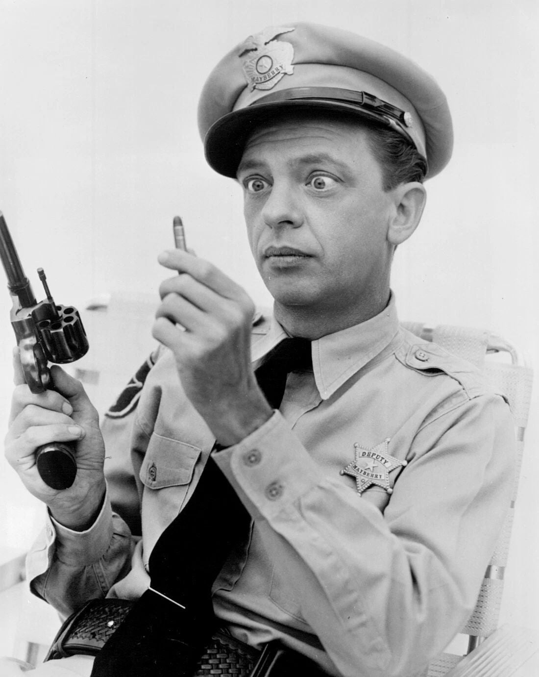 Don Knotts As Barney Fife In The Andy Griffith Show Picture Keychain Print 6X8