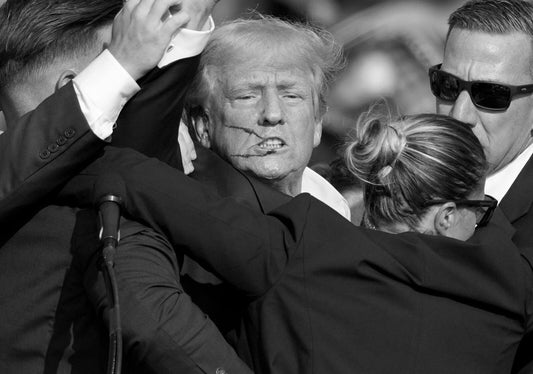 Donald Trump Survives Assassination Attempt Picture Keychain