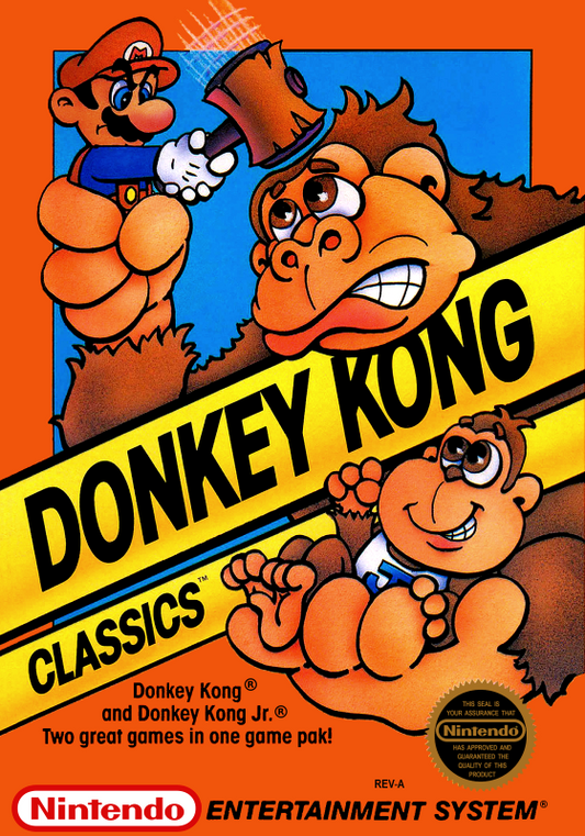 Donkey Kong Classics (Usa) Nes Print Poster