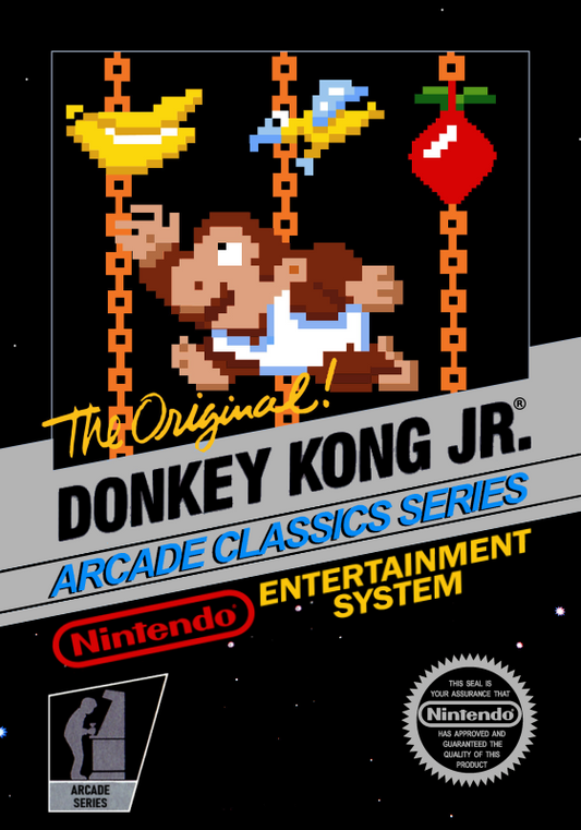 Donkey Kong Jr. (Usa) Nes Print Poster