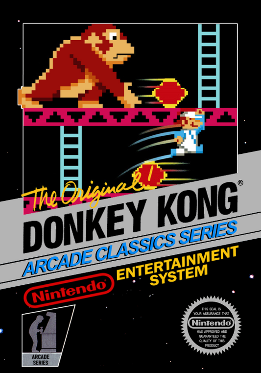 Donkey Kong (Usa) Nes Print Poster