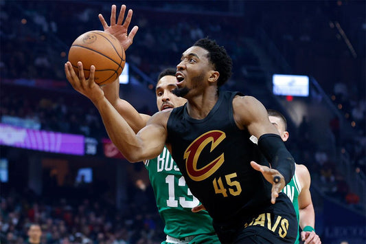 Donovan Mitchell 43 Cleveland Cavaliers Basketball Match Jigsaw Puzzle
