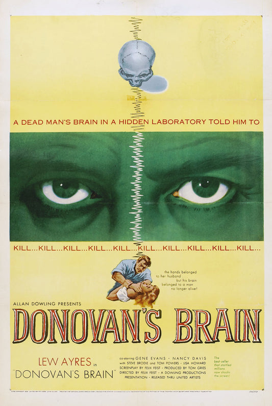 Donovans Brain 01 Movie Magnet