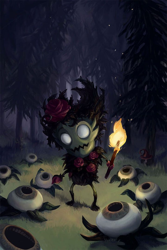 Dont Starve Together Video Game Adventure Print Jigsaw Puzzle