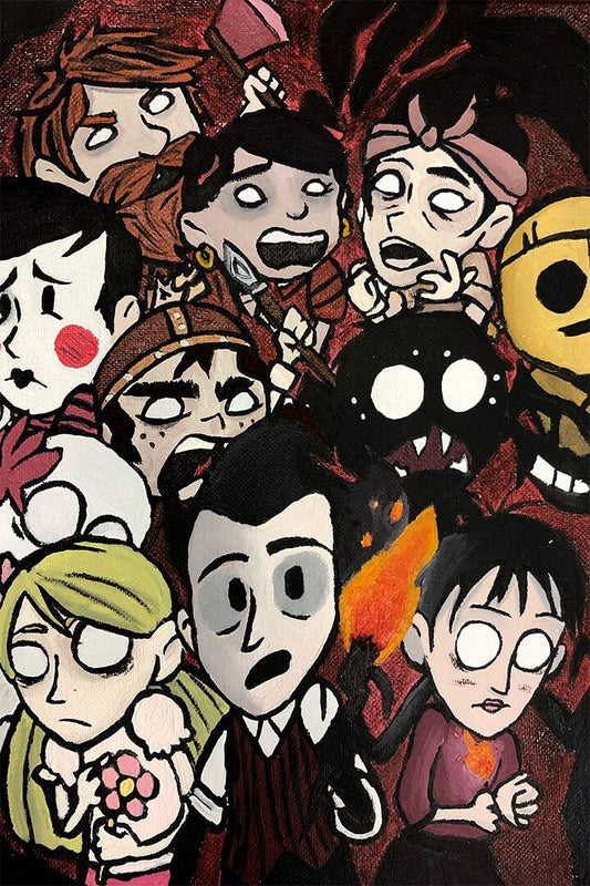 Dont Starve Together Video Game Painting Print Jigsaw Puzzle