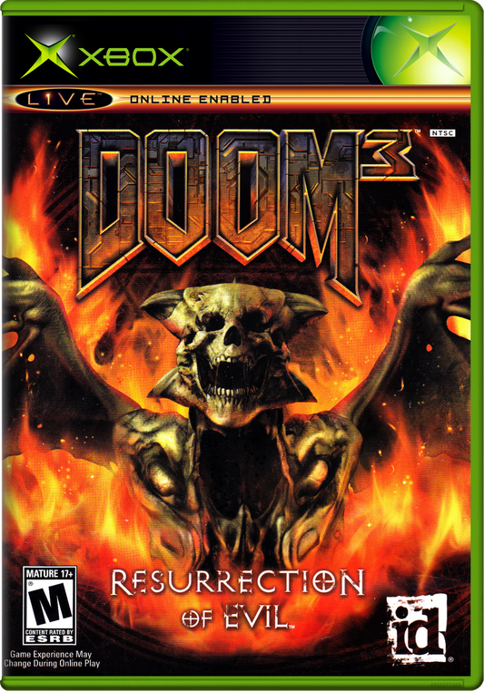 Doom 3 Resurrection Of Evil (Usa, Europe) Xbox Print Poster