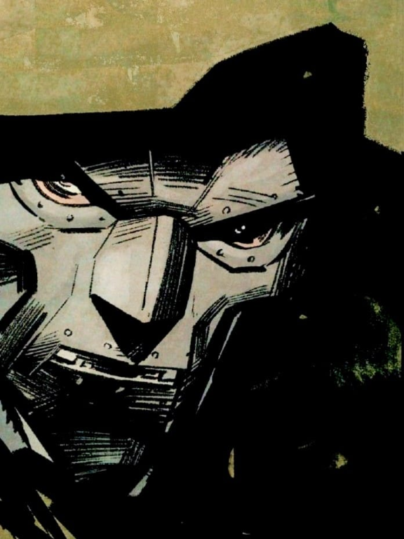 Doom Masked Face 8572 Print Poster
