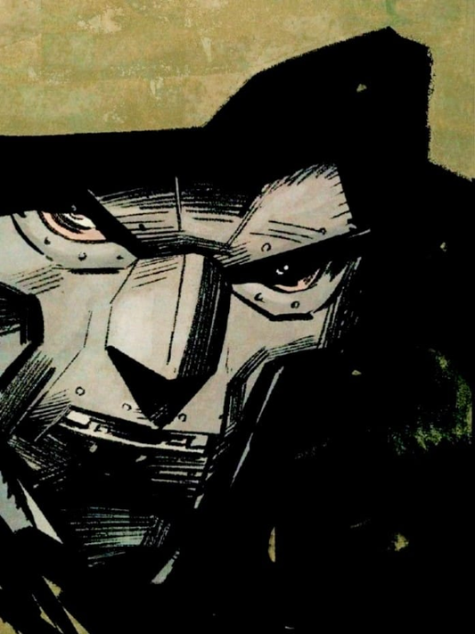 Doom Masked Face 8572 Print Poster