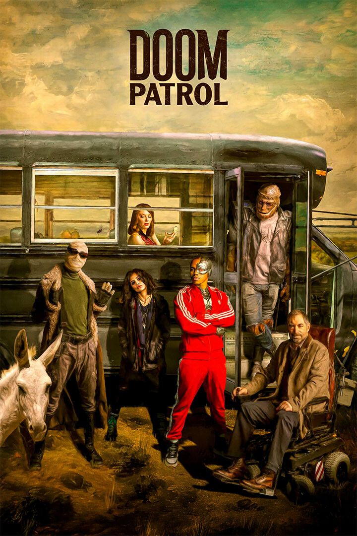 Doom Patrol Full Character Movie Adventure Print Jigsaw Puzzle