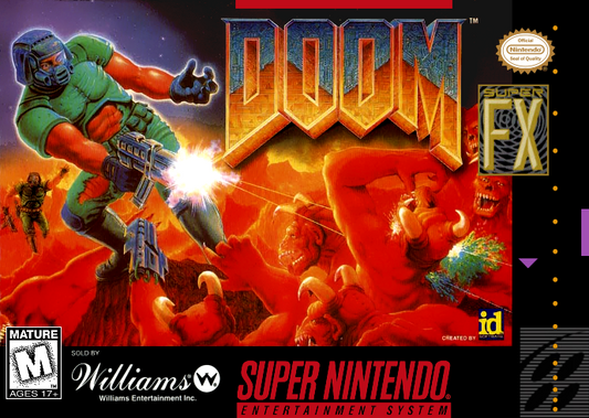 Doom (Usa) Snes Print Poster