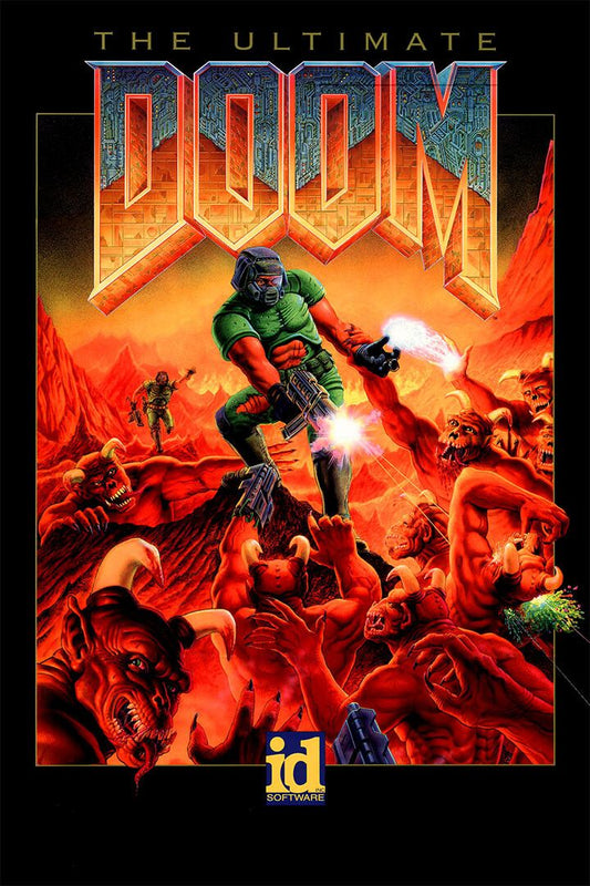 Doom Video Game Series Role Playing Game Action Jigsaw Puzzle