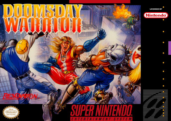 Doomsday Warrior (Usa) Snes Keychain