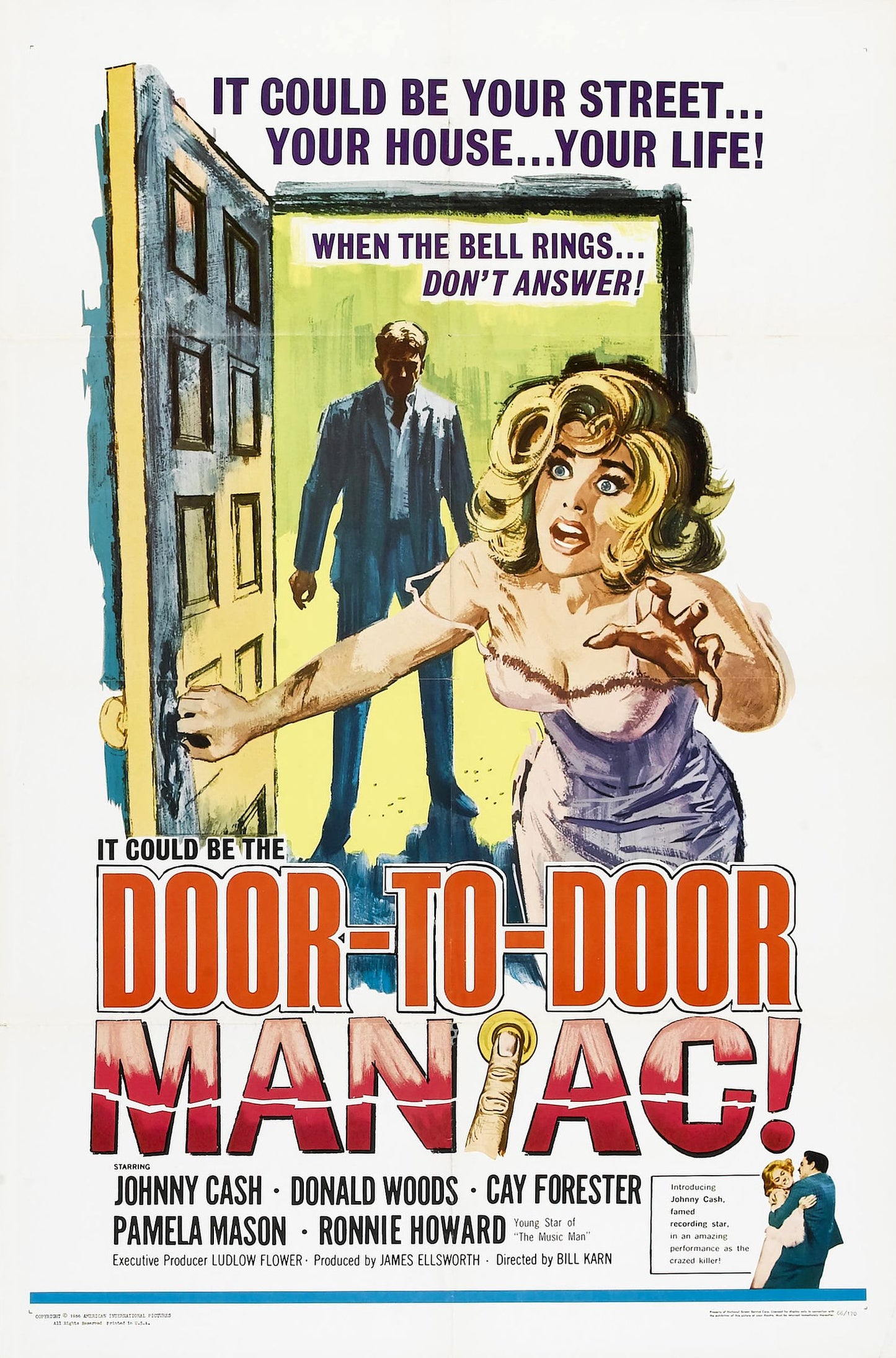 Door To Door Maniac 01 Movie Magnet