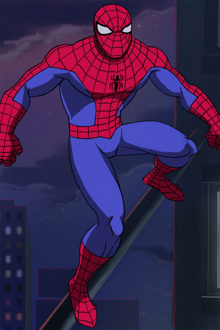 Doppelganger Spiderman The Animated Series Decor Wall Art Jigsaw Puzzle