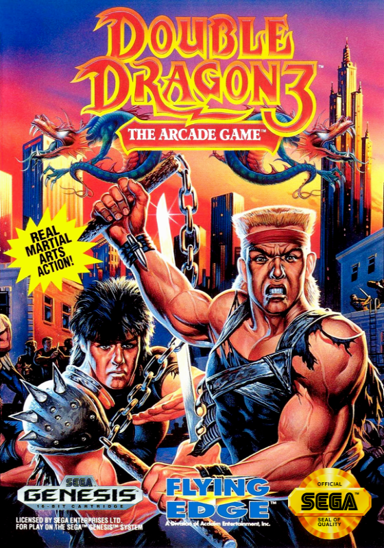 Double Dragon 3 (Usa) Genesis Print Poster