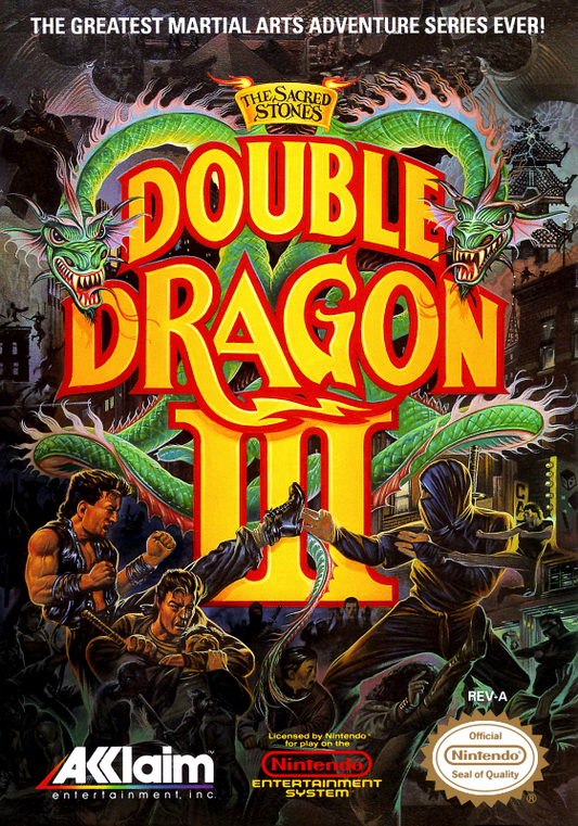 Double Dragon Iii (Usa) Nes Print Poster