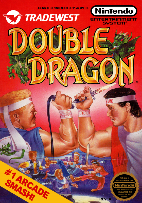 Double Dragon (Usa) Nes Print Poster