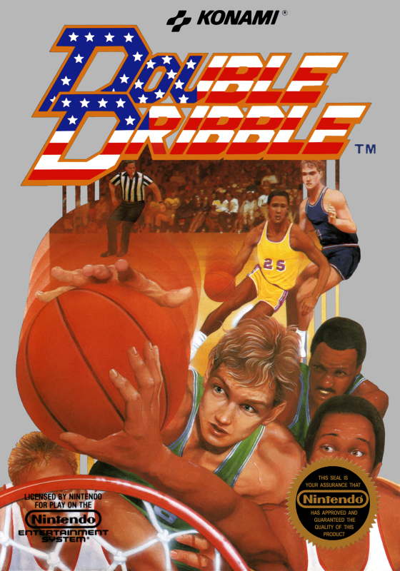 Double Dribble (Usa) Nes Keychain