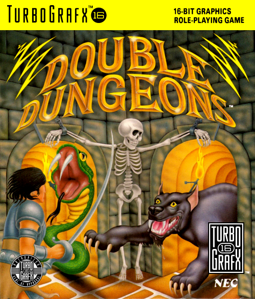 Double Dungeons Turbografx 16 Keychain