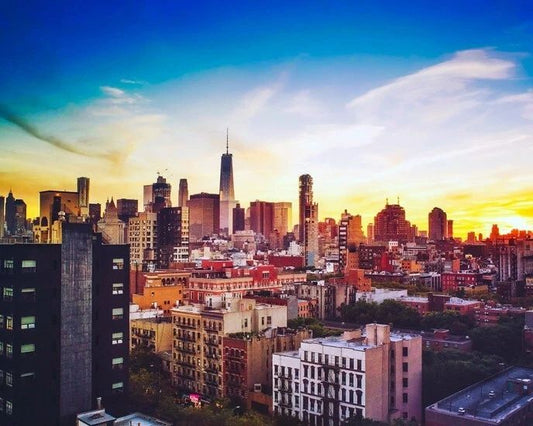 Downtown Chicago Skyline Glossy Photo Sears Tower Print Art Poster 1