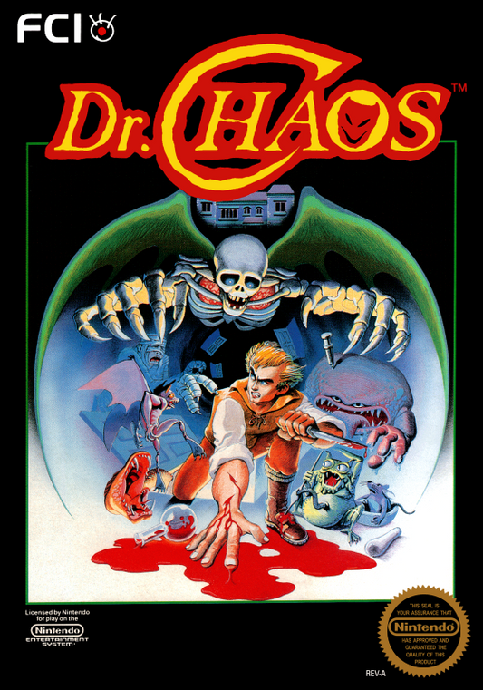 Dr. Chaos (Usa) Nes Print Poster
